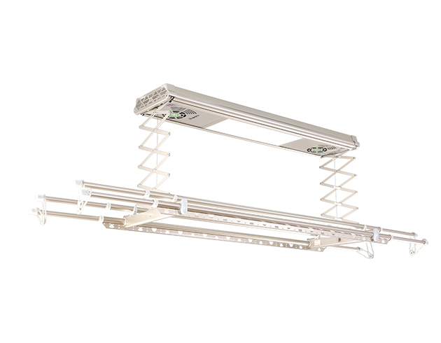 Automatic clothes drying rack